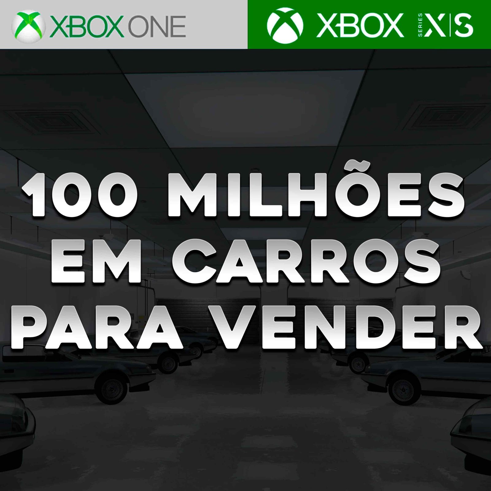 Up de Dinheiro em Carros Versão Xbox - 100 Milhões