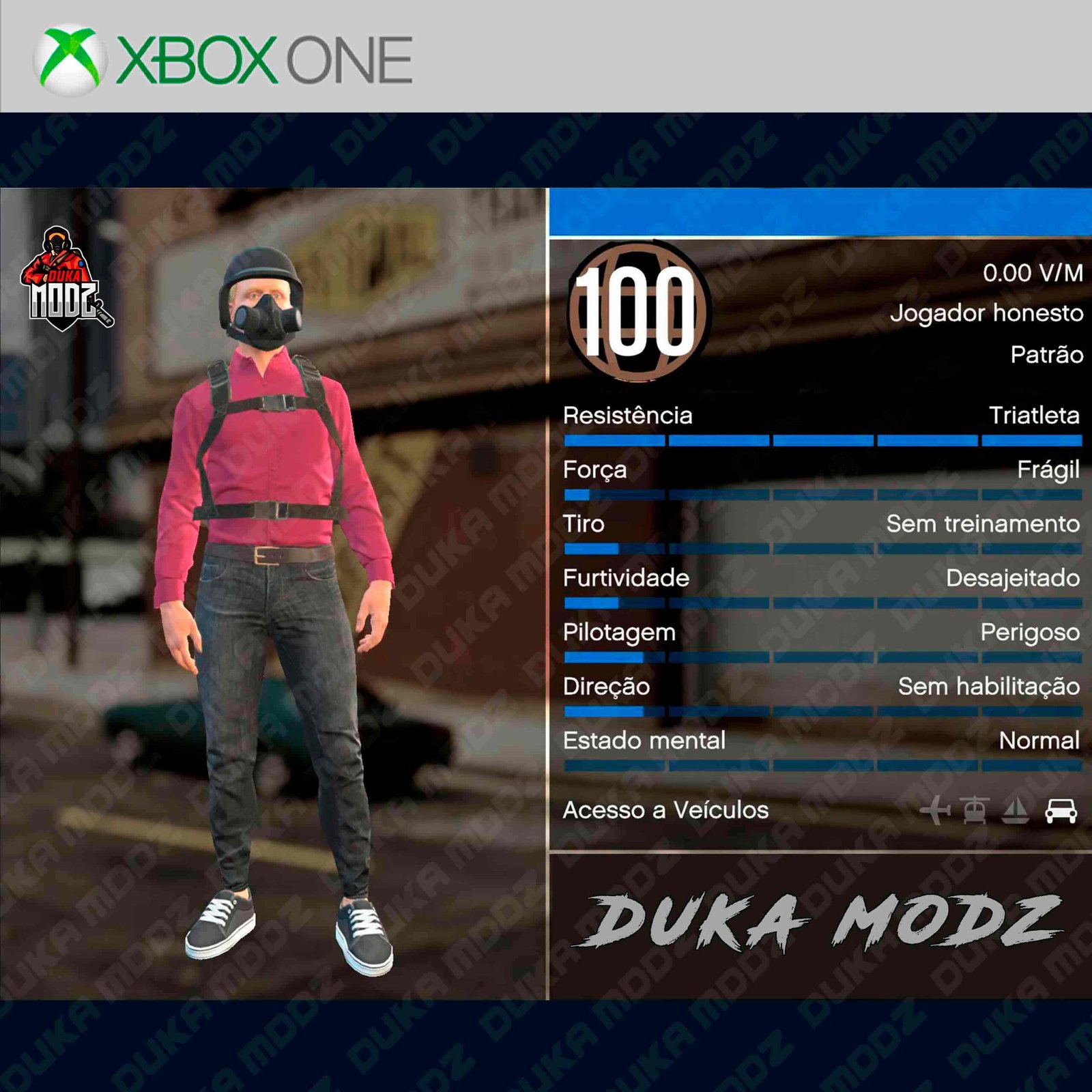 Conta de Gta 5 Versão Xbox One - Level 100 / 400 Milhões / Propriedades Compradas